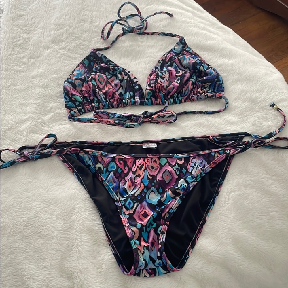 Colorful Abstract Bikini Set
